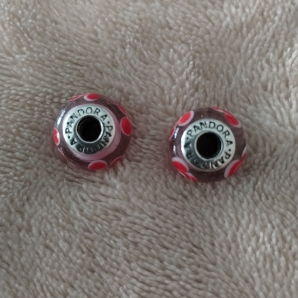 Pandora retired murano glass bead set - Picture 3 of 4